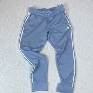 Adidas Women's Light Blue Joggers Track Pants